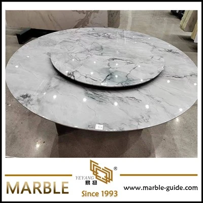 Mesa de mármol gris