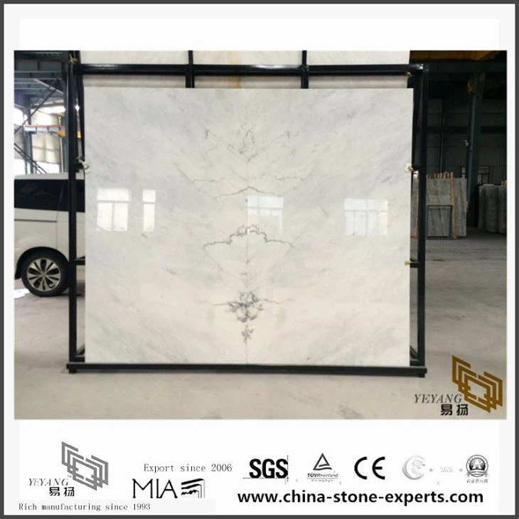 Nuevo mármol decorativo blanco de lauren de ingeniería para el diseño del baño con costo barato