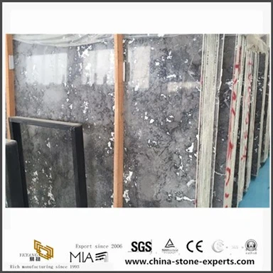 Blanco Piedra De Mármol Gris Nuboso Para Encimeras De Cocina Y Diseño De Azulejos