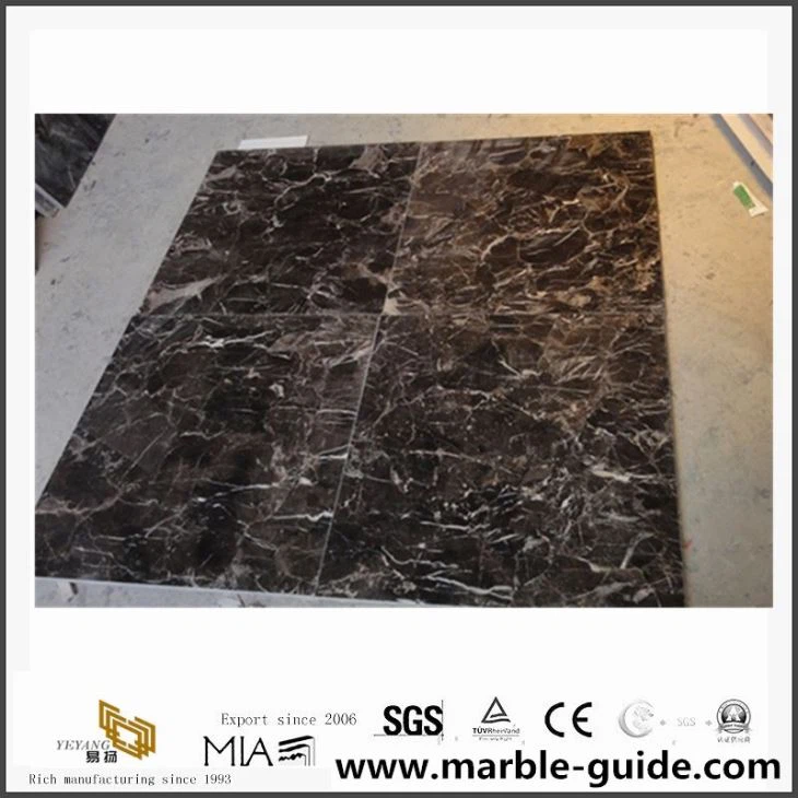 China Dark Emperador Marble Slabs，Brown Marble Tiles Hot Sale