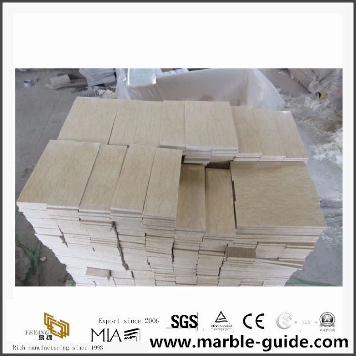 Precio de fábrica China Natural de mármol de oro para pisos de baldosas, mármol de color beige