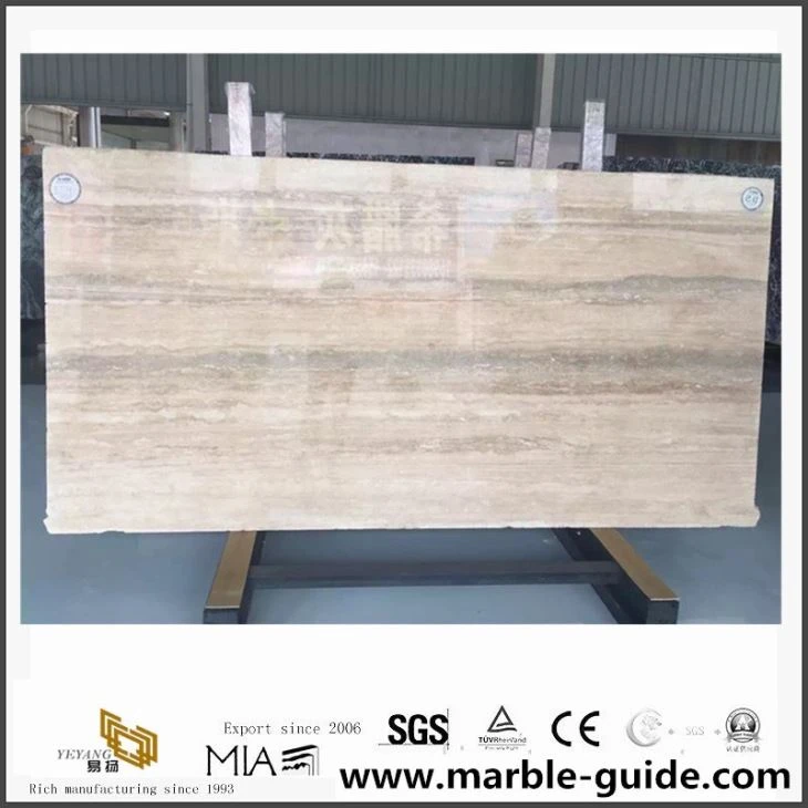Productos naturales de piedra de travertino beige