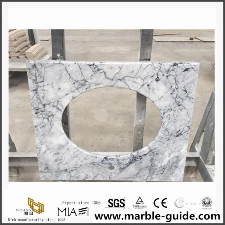 Oriental White Marble  Vanity Top From Chinese Marble Factory