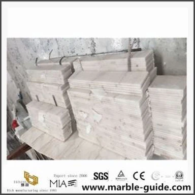 China Guangxi Carrera de mármol blanco Piedra a la venta con precio barato