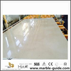 Losa natural de mármol de Galala Beige para baldosas para el piso de baño