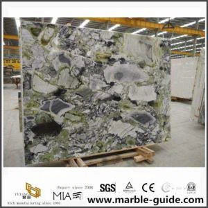 DIY Multicolor Emerald Jade Marble para diseño de baldosas de hotel con costo barato