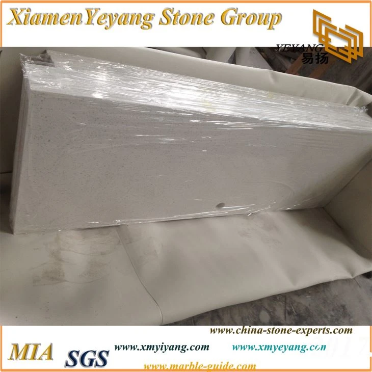 White Quartz Countertops And Vanity Tops, White Jade Quartz
