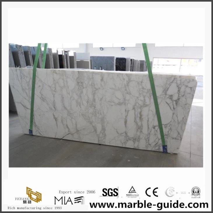 Polished Natural Calacatta Vagli Marble Floor Tiles