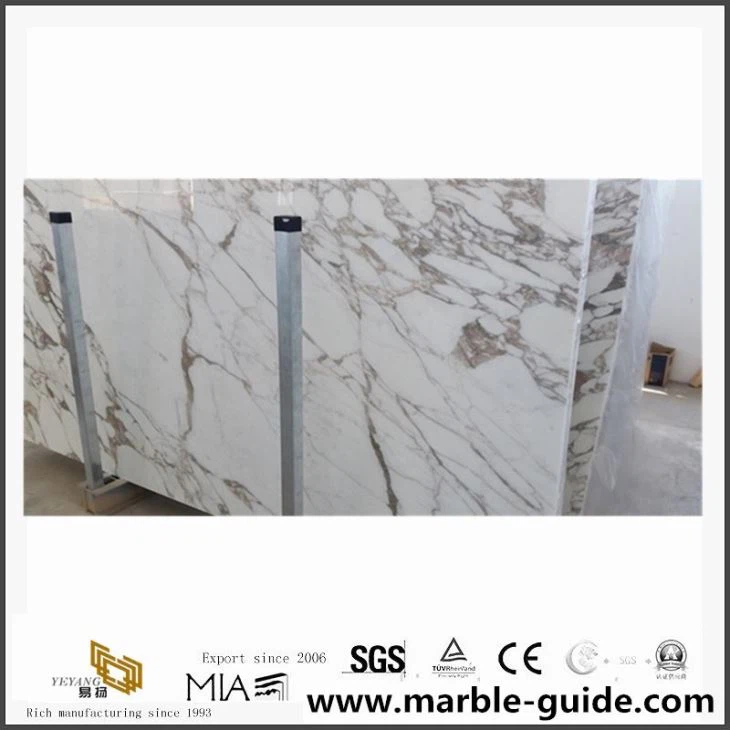 Polished Natural Calacatta Vagli Marble Floor Tiles