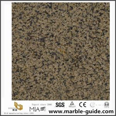 Azulejos de piedra de granito amarillo de crisantemo