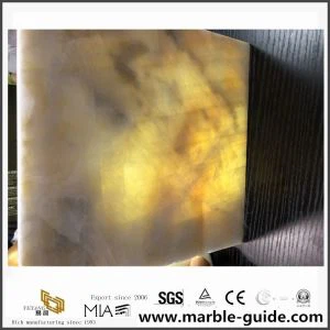 Nuevo Onyx de mármol translúcido para proyectos de baño