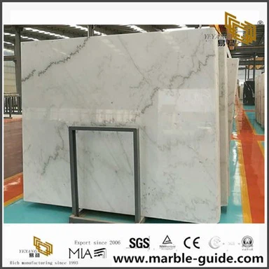 Venta al por mayor China Carrara / Guangxi White Marble Vanity Top, Azulejos