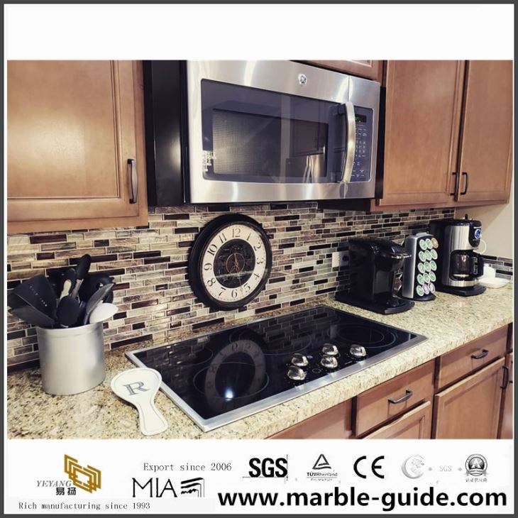 Brazil Gold Granite Kitchen Countertops