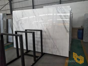 Losa oriental de mármol blanco para proyecto