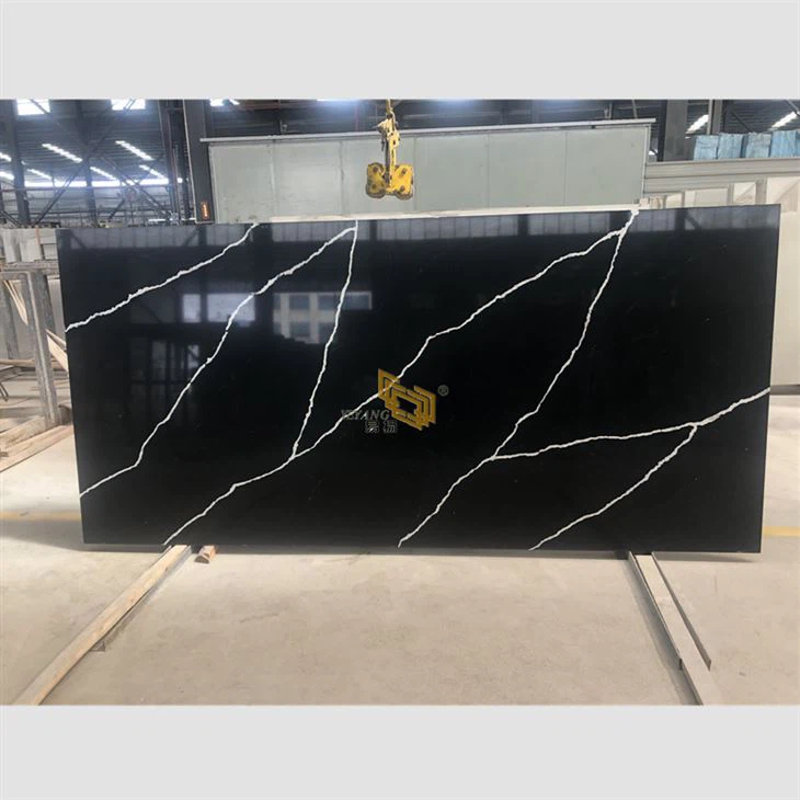 Losas pulidas Nero Marquina Quartz