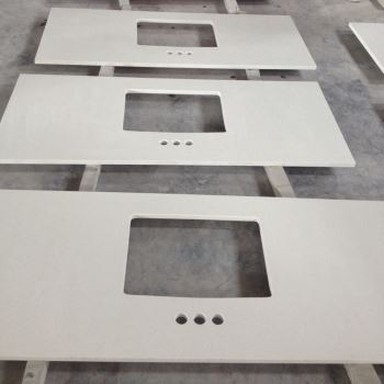 Encimeras de cuarzo blanco FG308