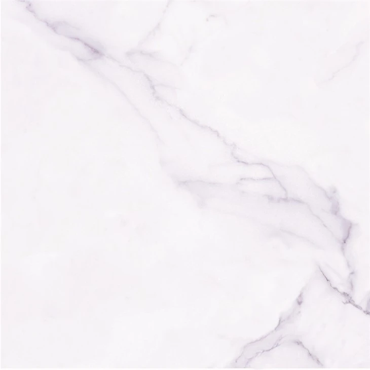 Carrara White Polished Marble Effect Sintered Porcelain Slabs